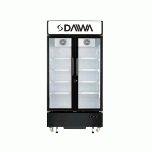 Exhibidor vertical Daiwa de 21 pies cubicos.
