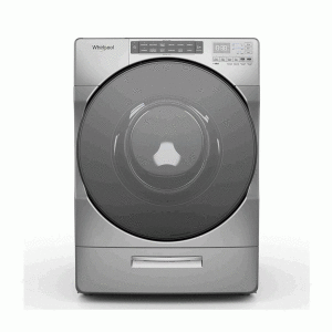 Lavadora / Secadora Whirlpool Inverter Carga Frontal gris.