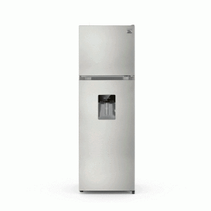 Nevera 21” Kenmore congelador arriba (”Top freeezer”), 11 pies cúbicos, Acero.