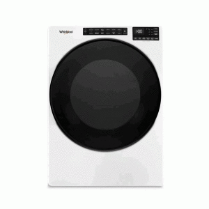Secadora a gas Whirlpool, carga frontal 27", 50 Libra, Blanco.