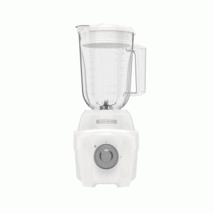 Licuadora con jarra BLACK+DECKER, 2 velocidades, Blanco.
