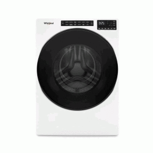 ‌Lavadora carga frontal Whirlpool, 27”, 46 libras, blanca.