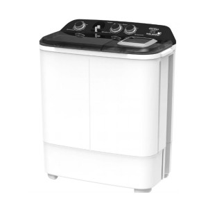 Lavadora semiautomática Daiwa, 14 libras, blanco.