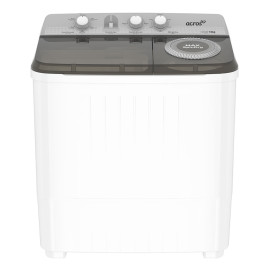 Lavadora semiautomática Acros, 31” 29 libras, blanco.