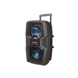 Bocina portátil Coby con ¨Bluetooth¨, negro.