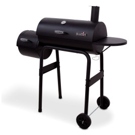 Barbacoa a carbón 46¨, Negro. 