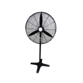Abanico de pedestal Universal 20¨, negro.