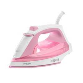 ‌‌Plancha a vapor Black+Decker, rosado.