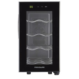 Vinera Frigidaire, 10”, 8 botellas, negro.