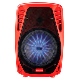 Bocina portátil SuperSonic con ¨Bluetooth¨, negro.