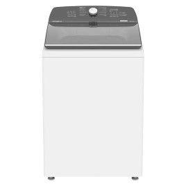 ‌Lavadora de carga superior Whirlpool, 26", 48.5 libras, blanco.