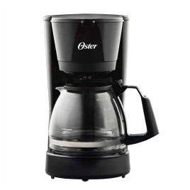 Cafetera Oster de 5 tazas, negro.