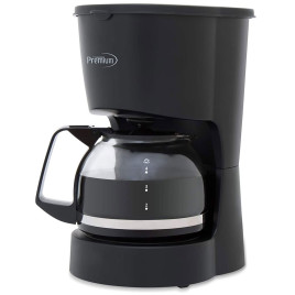 Cafetera Premium de 4 tazas, negro