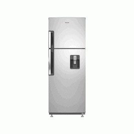 Nevera Whirlpool 24" congelador arriba ("Top Freezer") 10 pies cúbicos, acero.