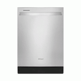Lavaplatos Whirlpool de 24”, 12 lugares, acero inoxidable.