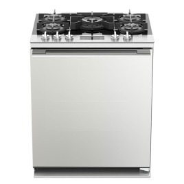 Estufa Whirlpool gas independiente 30”, 6 hornillas, acero.