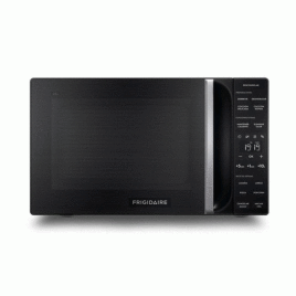Microondas Frigidaire 19" independiente de 0.9 pies cúbicos, Negro.