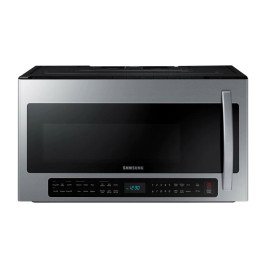 Microondas extractor Samsung  30’’, 2.1 pies cúbicos, acero.