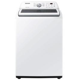 Lavadora Samsung, carga superior 27”, 37 libra, Blanco.