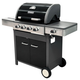 Bbq/Barbacoa Westinghouse a gas”, Acero inoxidable.