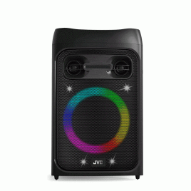 Bocinas portatil JVC, Negro.