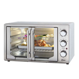 Horno de mesa freidor Oster de 16”, acero.