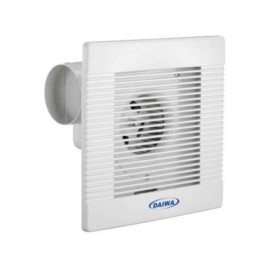 Extractor de aire Daiwa pared, 4” Blanco.