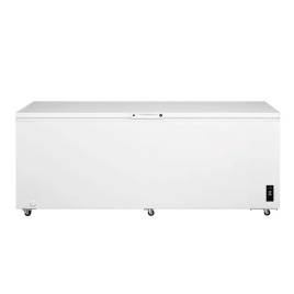 Freezer Frigidaire horizontal 83”, 25 pies cúbicos, blanco.