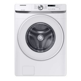 ‌Lavadora carga frontal Samsung, 27”, 44 libras, Blanco.