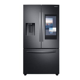Nevera Samsung 36" Puerta francesa ("French door"), 27 pies cúbicos, Negro.