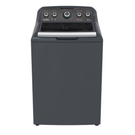 Lavadora automática Mabe 27" 48 libra, gris.