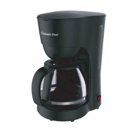 ‌‌Cafetera de 10 tazas Magic Chef, negro.