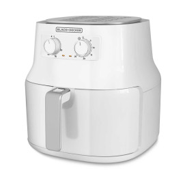 Freidora de Aire 4 Litros Black+Decker, Blanco.