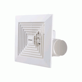 Extractor de aire Westinghouse pared, 6” Blanco.