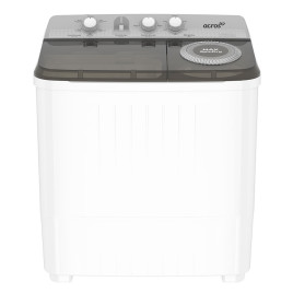 Lavadora semiautomática Acros, 33” 35 libras, blanco.