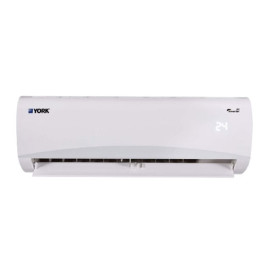 Aire acondicionado split York 12,000 BTU/HR pared alta, SEER 19.
