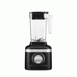 Licuadora con jarra KitchenAid (de pie) de 3 velocidades, negra.