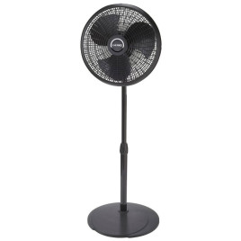 Abanico de pedestal Lasko 16”, negro.