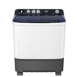 Lavadora semiautomática Mabe, 39 libras, blanco.