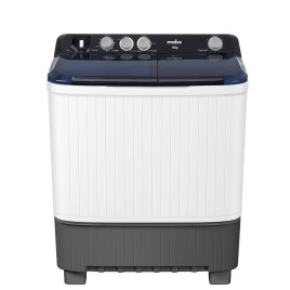 Lavadora semiautomática Mabe 33", 35 libras, blanco.