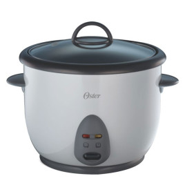 Olla arrocera de 10 tazas Oster, blanco.