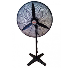 Abanico de pedestal Universal 26”, negro.