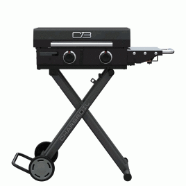 Plancha Char-Broil a gas 40”, negro.