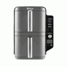 ‌Freidora de aire 9.5 litros Ninja, Gris.