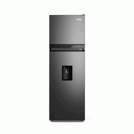 Nevera Frigidaire 21" congelador arriba (“top freezer”) 9 pies cúbicos, negro.