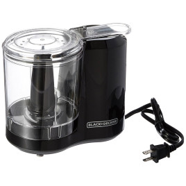Procesador de alimento Black+Decker, 1 velocidad, Negro. 
