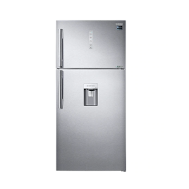 Nevera Inverter Samsung 33” congelador arriba (“top freezer”) 21 pies cúbicos, acero.