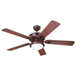 Abanico de techo Westinghouse EURO SWIRL 52", bronce rústico.
