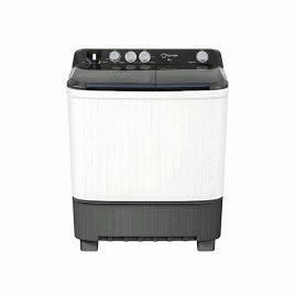 ‌‌‌Lavadora semiautomática Cetron, 28 libras, Blanco/Gris.