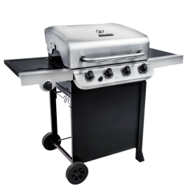 Bbq/Barbacoa Char-Broil a gas 50”, negro.